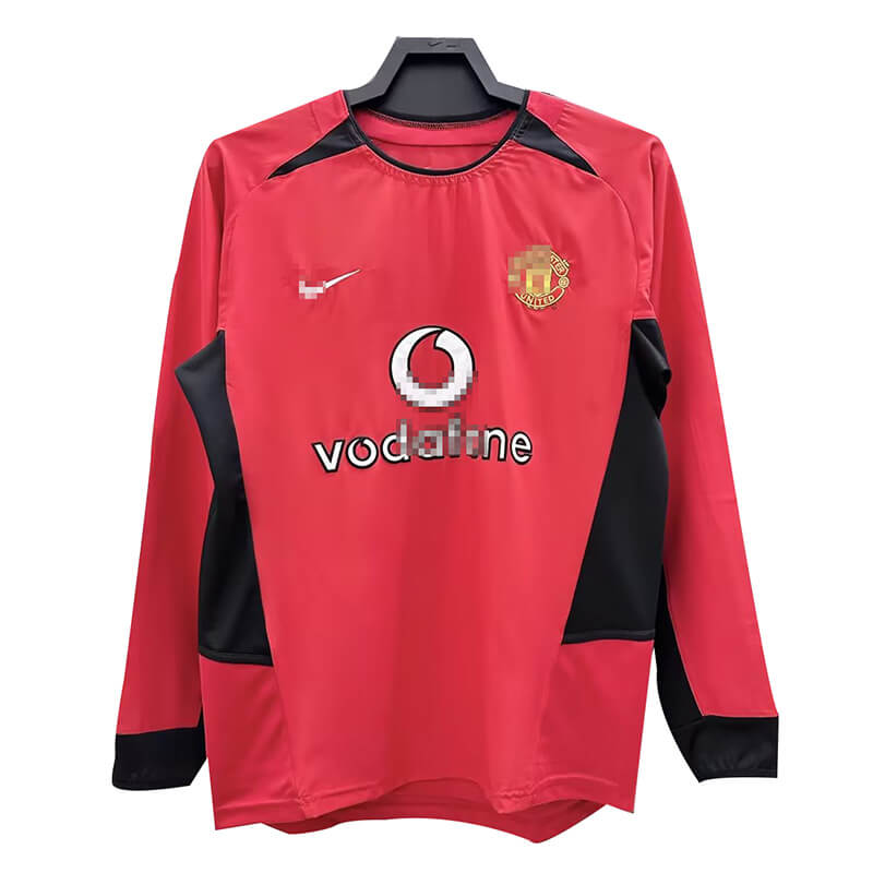 Camiseta Manchester United Retro 02/04 Home ML